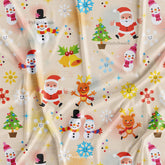 Christmas Baby Digital Printed Fabric Manufacture In India
